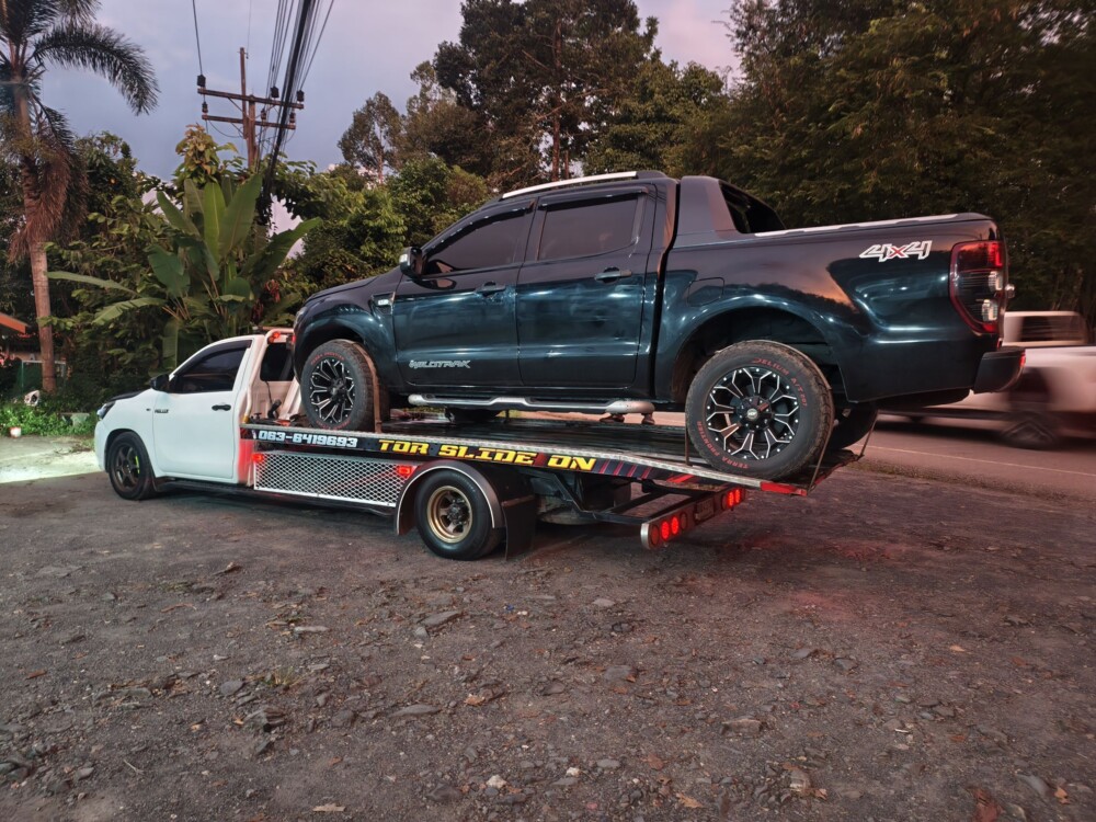 รถสไลด์ถนนราชดำเนิน ตรัง