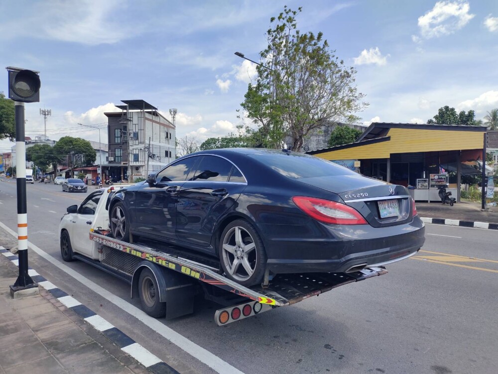 รถสไลด์ย่านเมืองเก่าตรัง